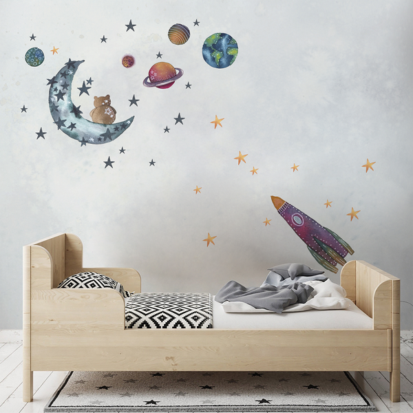 Wall Decal - Space Watercolor