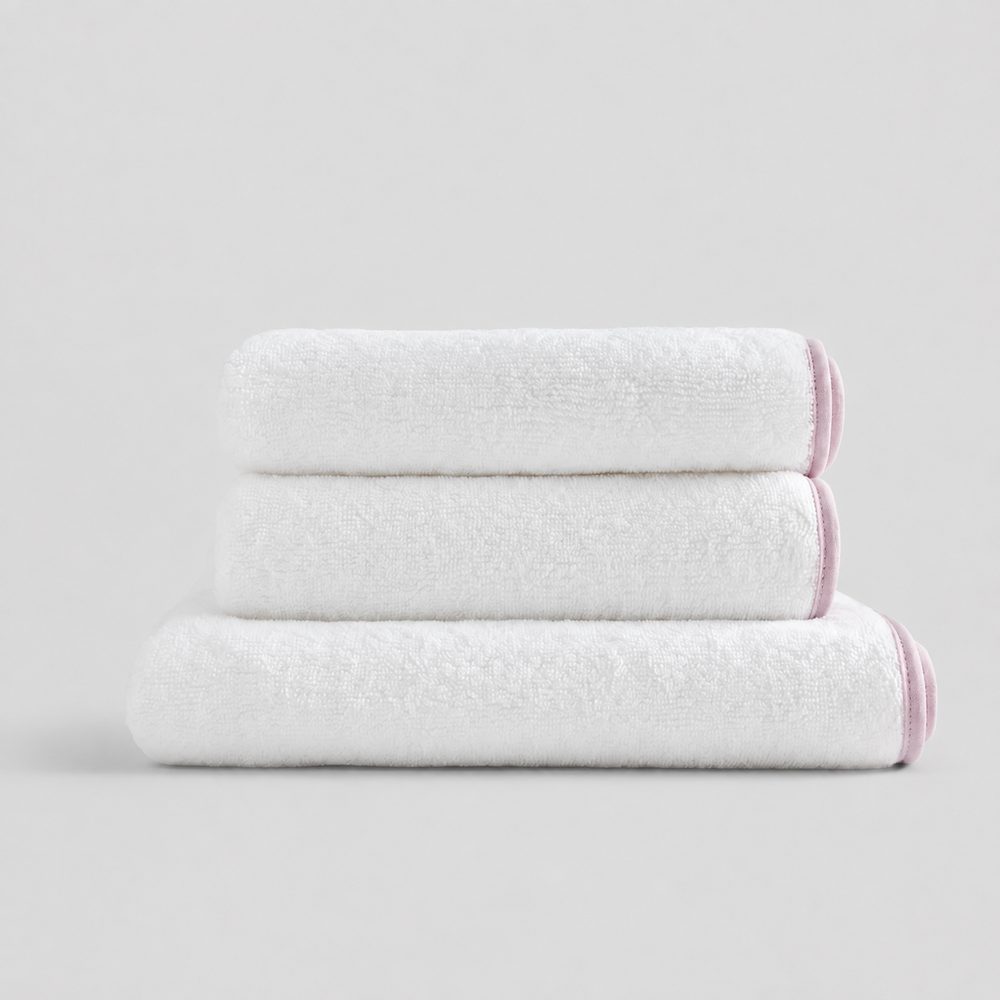 Set 3 Toallas de Baño Pipping Niña Rosa
