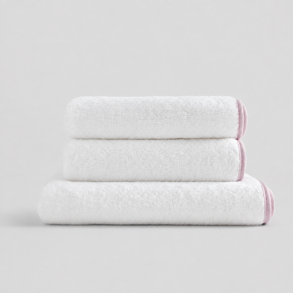 Set 3 Toallas de Baño Pipping Niña Rosa