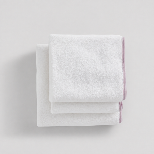 Set 3 Toallas de Baño Pipping Niña Rosa