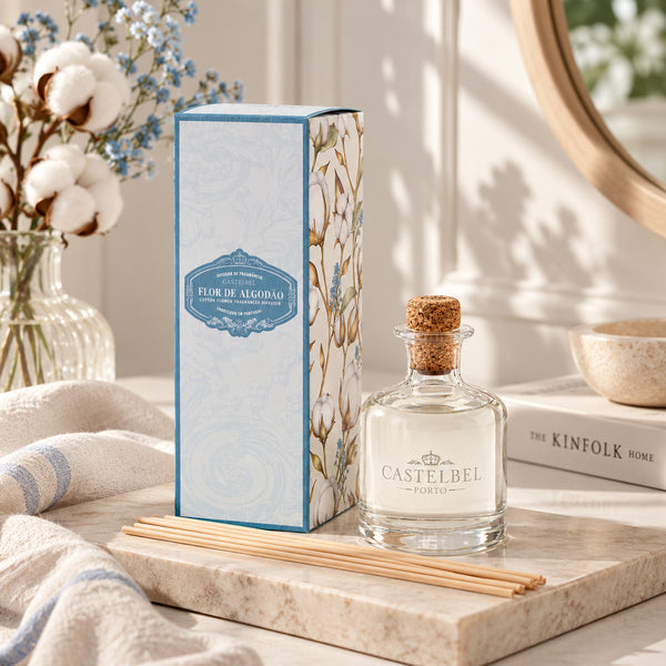 Difusor Flor de Algodón 100 ml Castelbel