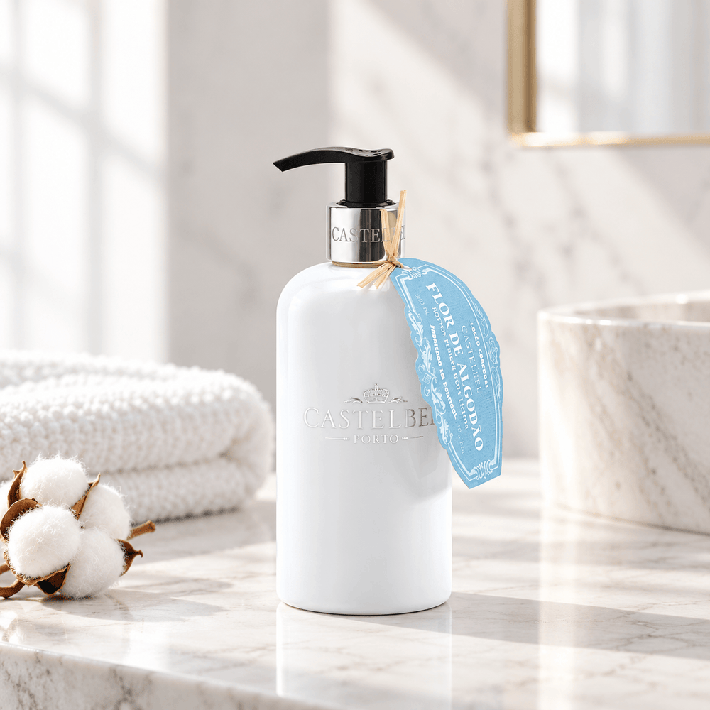 Loción Corporal 300 ml Flor de Algodón Castelbel