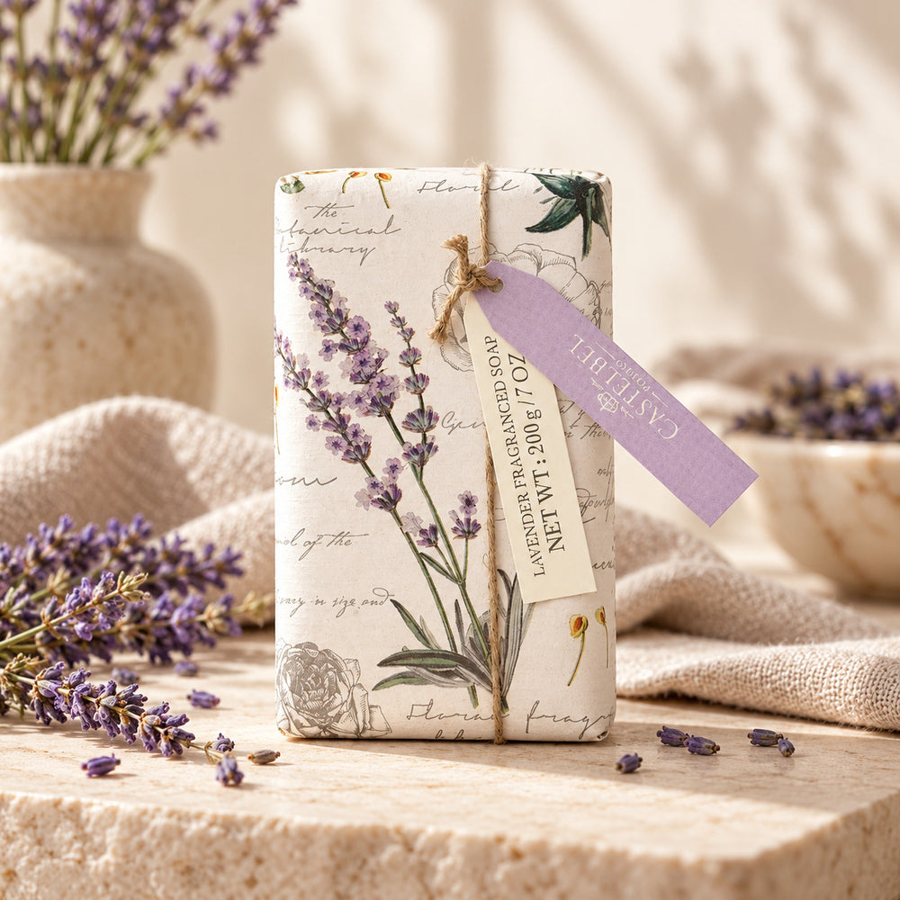 Jabón Botanical Lavander 200 gr Castelbel