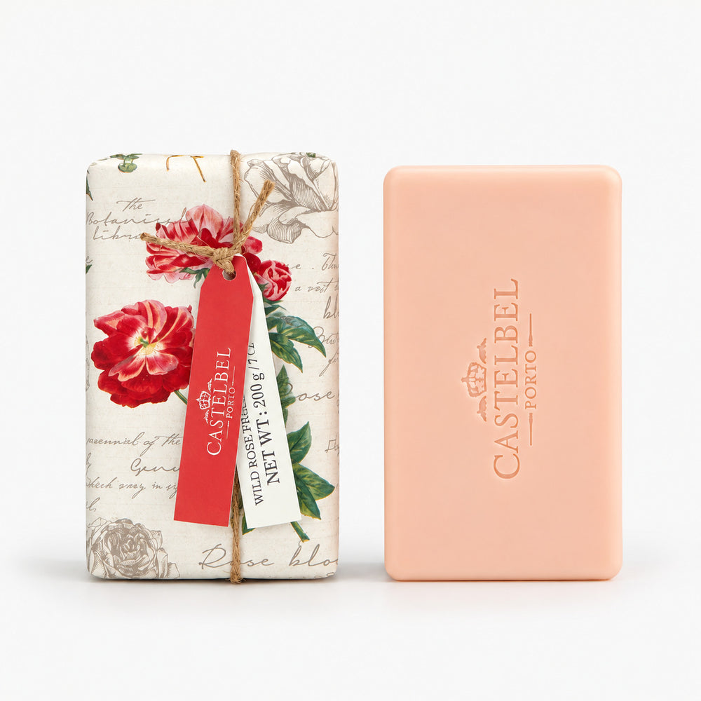 Jabón Botanical Wild Rose 200 gr Castelbel