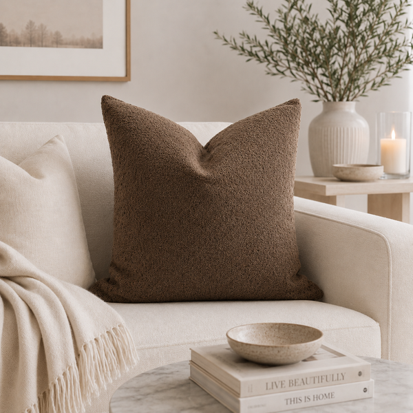 Tapiz Lino Liso Brown