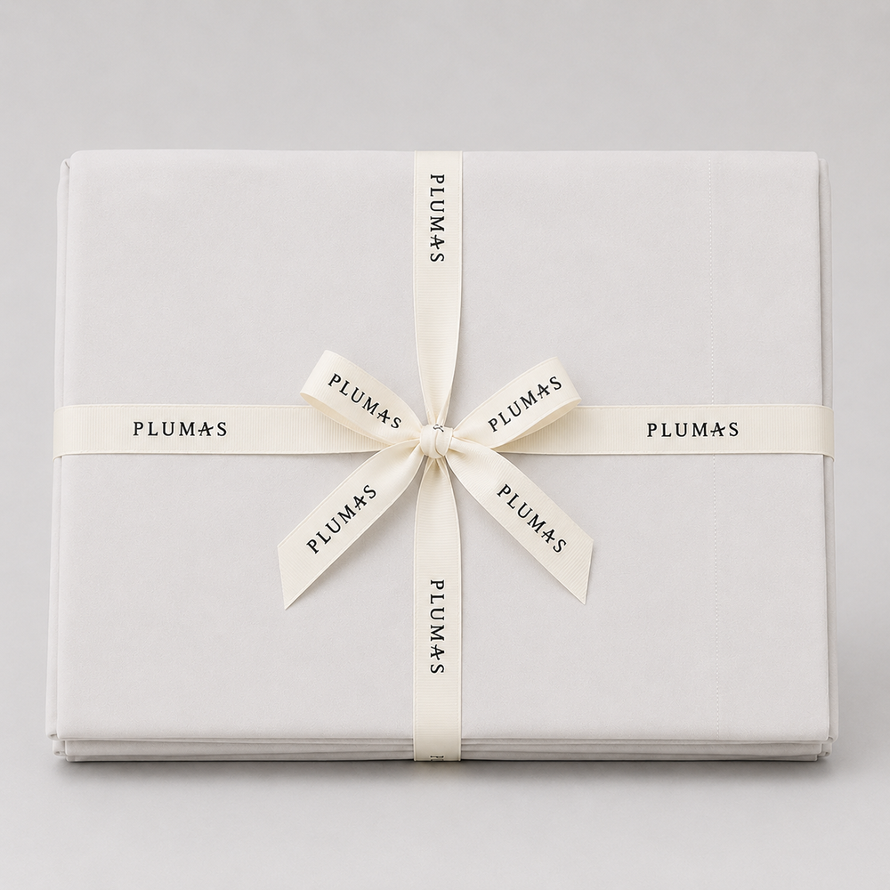 Juego de Cubreduvet 400 Hilos Light Silver