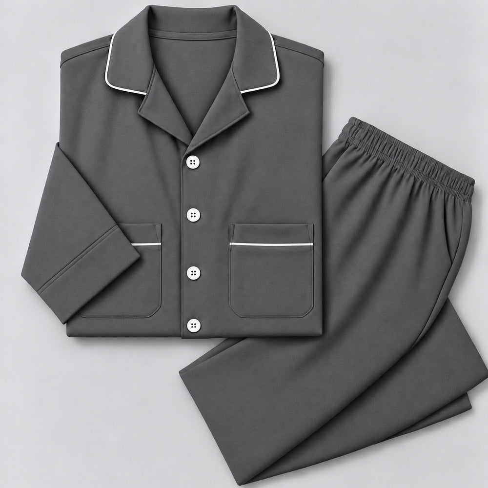 Pijama Boston Charcoal