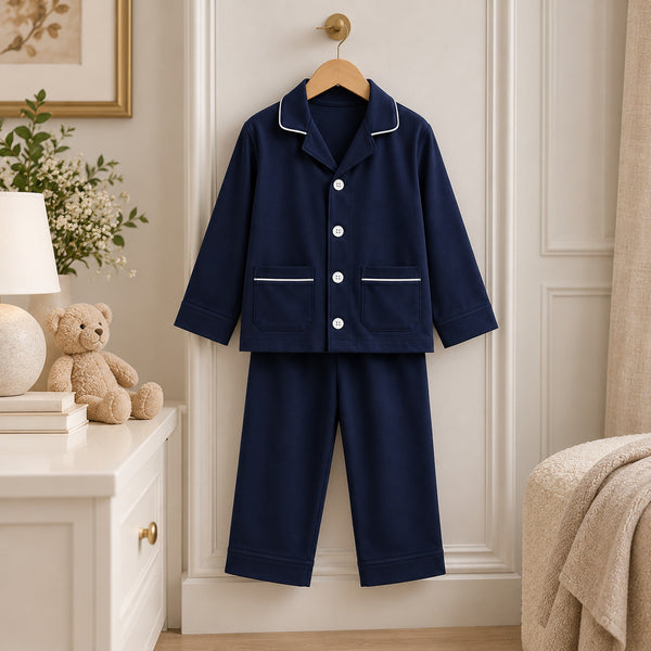 Pijama Petite Boston Azul Marino