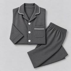 Pijama Petite Boston Charcoal