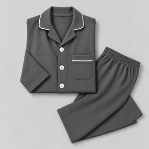 Pijama Petite Boston Charcoal
