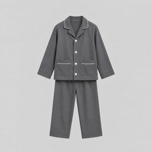 Pijama Petite Boston Charcoal