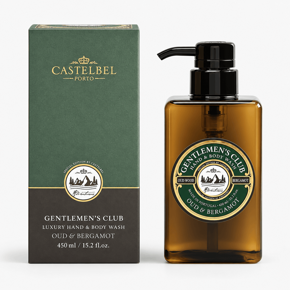 Jabón Líquido de Manos y Cuerpo 450 ml Gentlemen's Club Oud Castelbel
