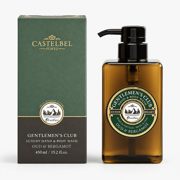 Jabón Líquido de Manos y Cuerpo 450 ml Gentlemen's Club Oud Castelbel