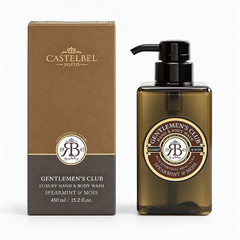 Jabón Líquido de Manos y Cuerpo 450 ml Gentlemen's Club Spearmint Castelbel