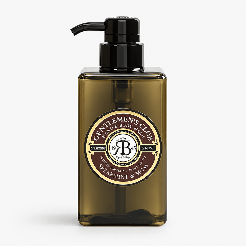 Jabón Líquido de Manos y Cuerpo 450 ml Gentlemen's Club Spearmint Castelbel