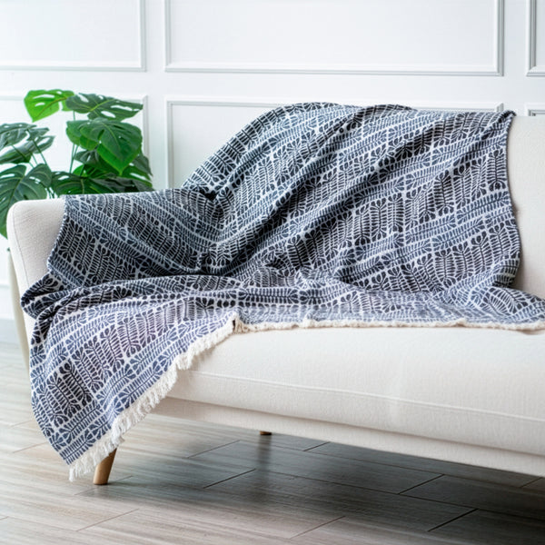 Throw 130X170 cm - D/Kriptla - Navy
