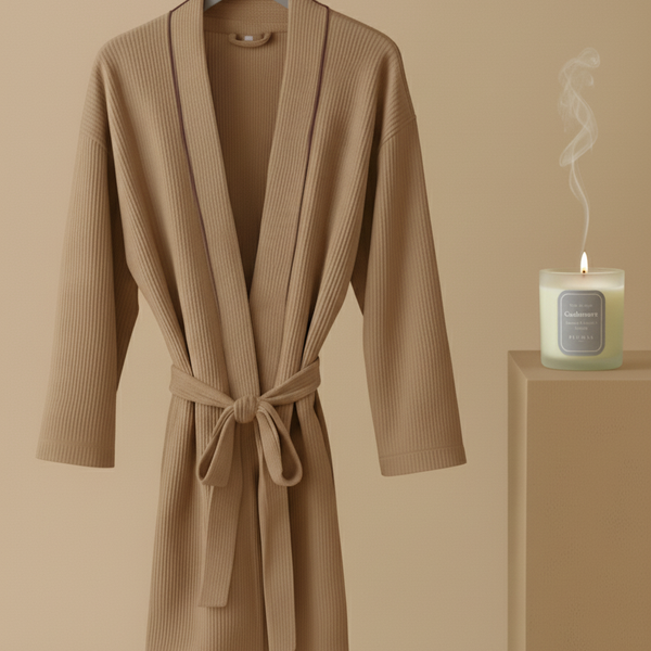 Bata Amira mujer Beige + Vela de cera Morocash