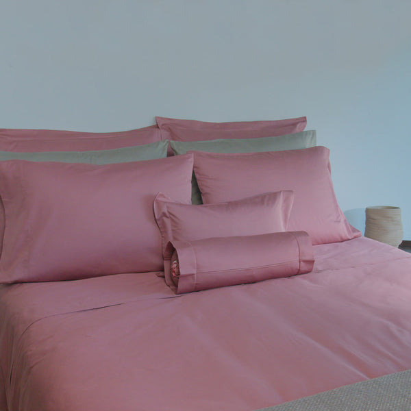 Juego De Sábanas 300 Hilos Loft - Light Malva