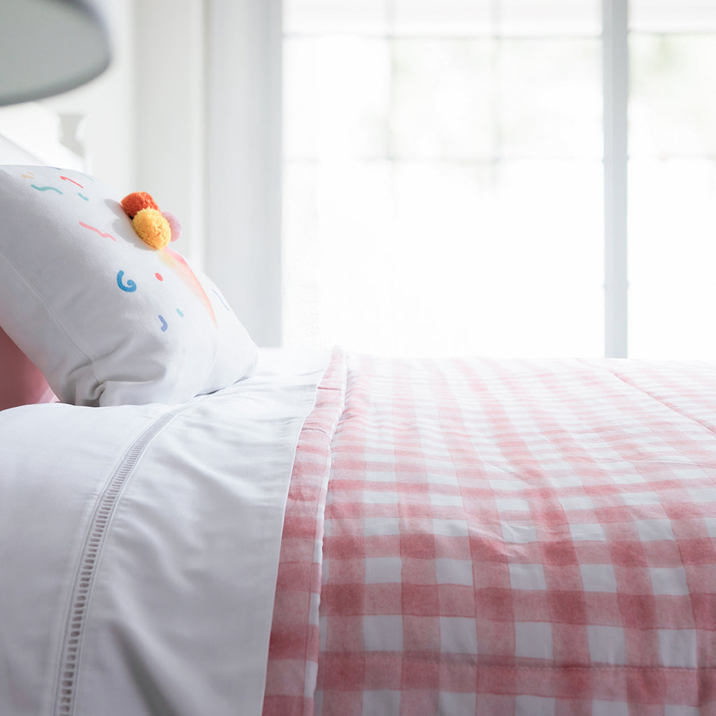 JUEGO DE CUBREDUVET CHESSBOARD ROSE 300 HILOS