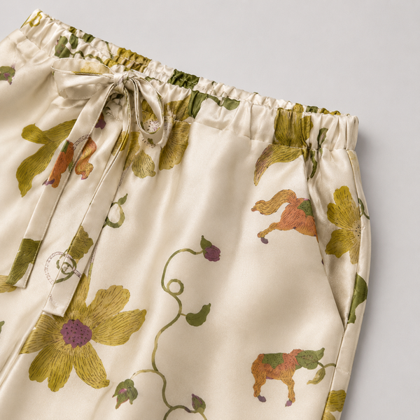 Pijama de Mujer de Seda Amapola
