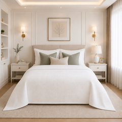 Juego De Cubreduvet Cumulus Blanco Optico