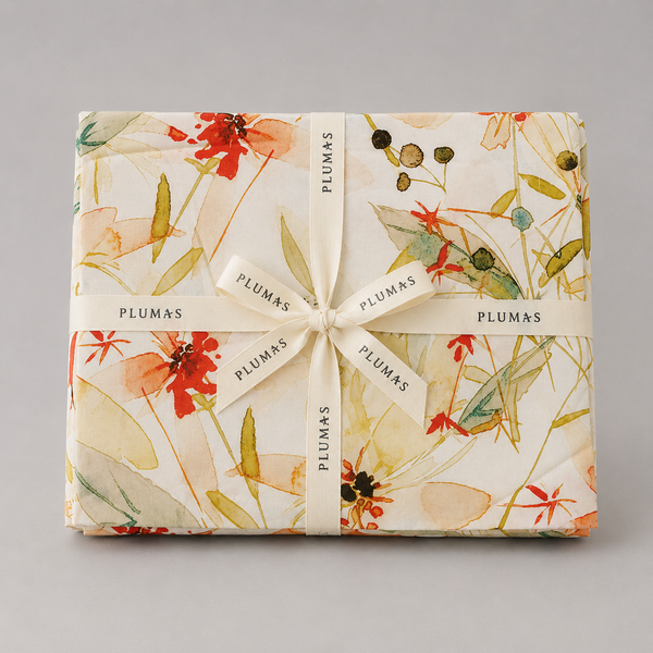 Juego de Cubreduvet 300 Hilos Garden Beige