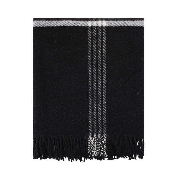 Manta Throw 130x170 D/Plaid - Dark Brown