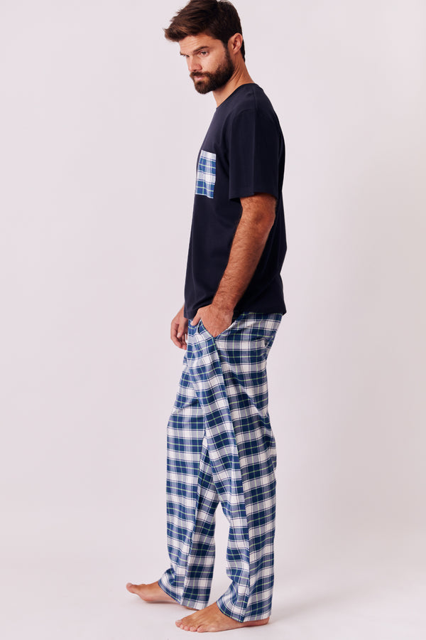 Felipe Blue Green Pajamas