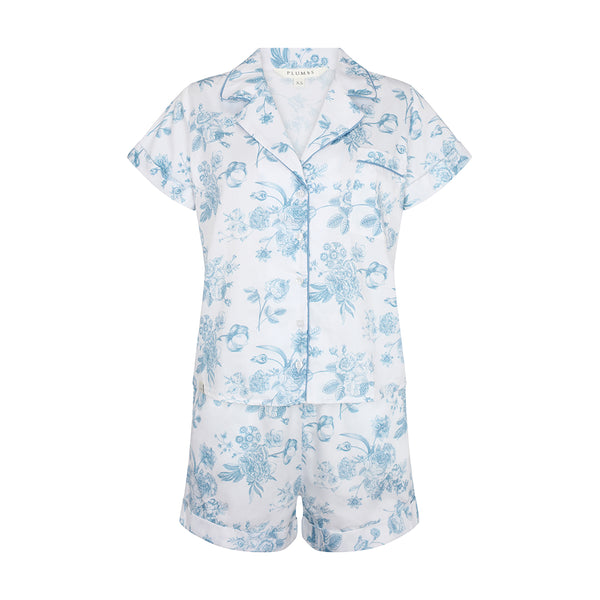 PIJAMA DEMI CHINOISE BLUE