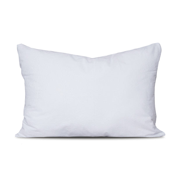 Protector De Almohada Terry 110 Gr  - Blanco