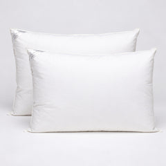 Set X2 Almohadas Plumas Estándar 233H Premium - Blanco