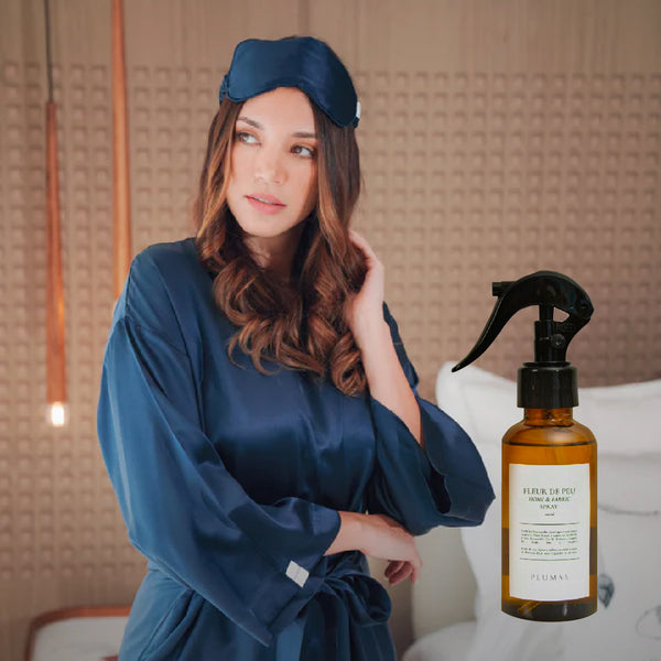 PACK BATA VIRGINIA SILK NAVY + ANTIFAZ + HOME SPRAY FLEUR DE PEAU 120ML