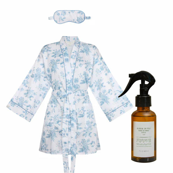 PACK BATA ROSS C/VIVO CHINOISE BLUE + ANTIFAZ + HOME SPRAY FLEUR DE PEAU 120ML