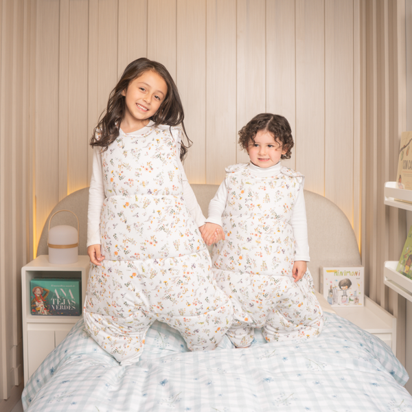 Saco De Dormir Fibra Interlock Print Kai Con Babita- Hueso