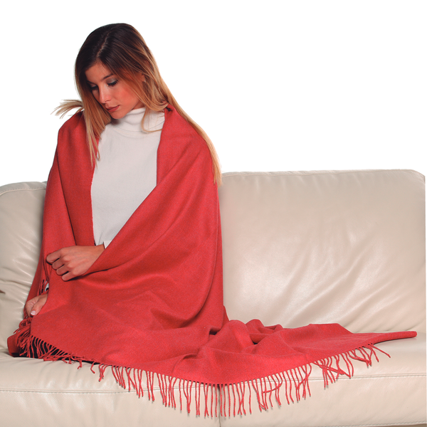 Manta Ligera 100% Baby Alpaca (Pt-4004-01 /Com68) - Coral