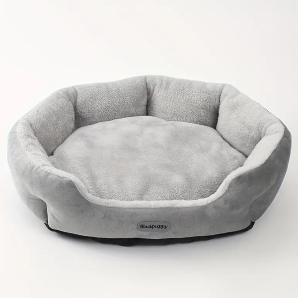 Cama Portátil Para Mascota - Gris