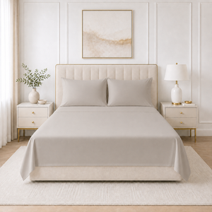 Juego de Sábanas 300 Hilos Dark Gray Loft