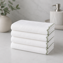 Set Toalla Facial x4 Scallop