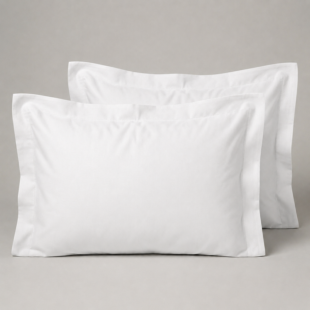Pack de Funda Shams 800 Hilos Blanco Optico