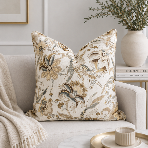 Tapiz Flowers White Con Vivo