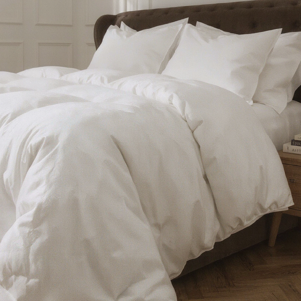 Pack Edredón Premium + Cubreduvet Blanco ÓPTICO- 400 HILOS