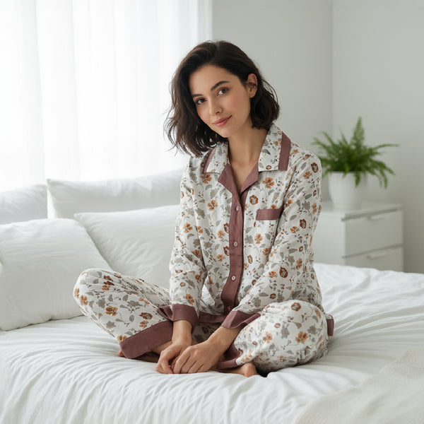 PIJAMA SOFIA PEONIES - PRINT PEONIES