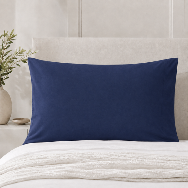 Pack de Funda de Almohadas Azul Marino