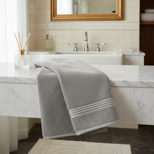 Toalla de Mano 50x90 cm 100% Algodón 700 gr D/Legassi - Marfil