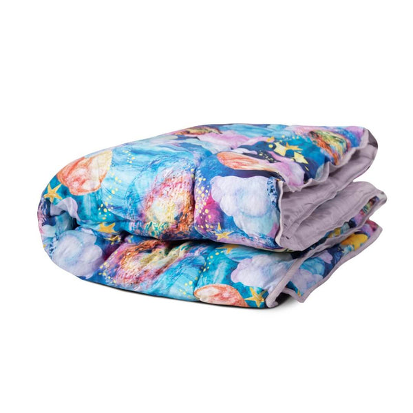 Galaxy Bedspread / Lilac