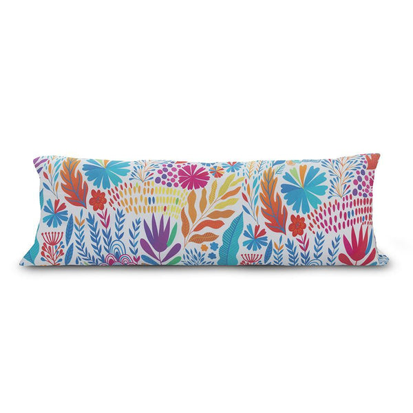 FUNDA DE COJÍN LUMBAR XL 30 X 90 100% ALGODÓN PIMA 250 HILOS DEEP SEA - PLUMAS