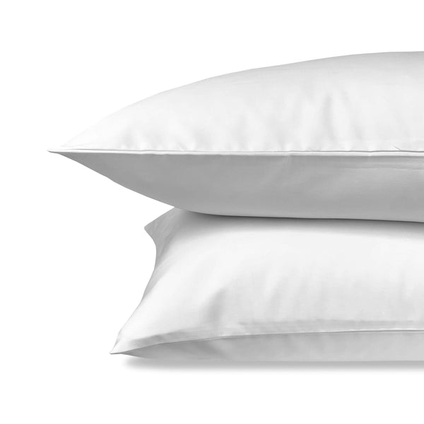 Pack Of Pillowcases 100% Cotton 300 Thread Count White
